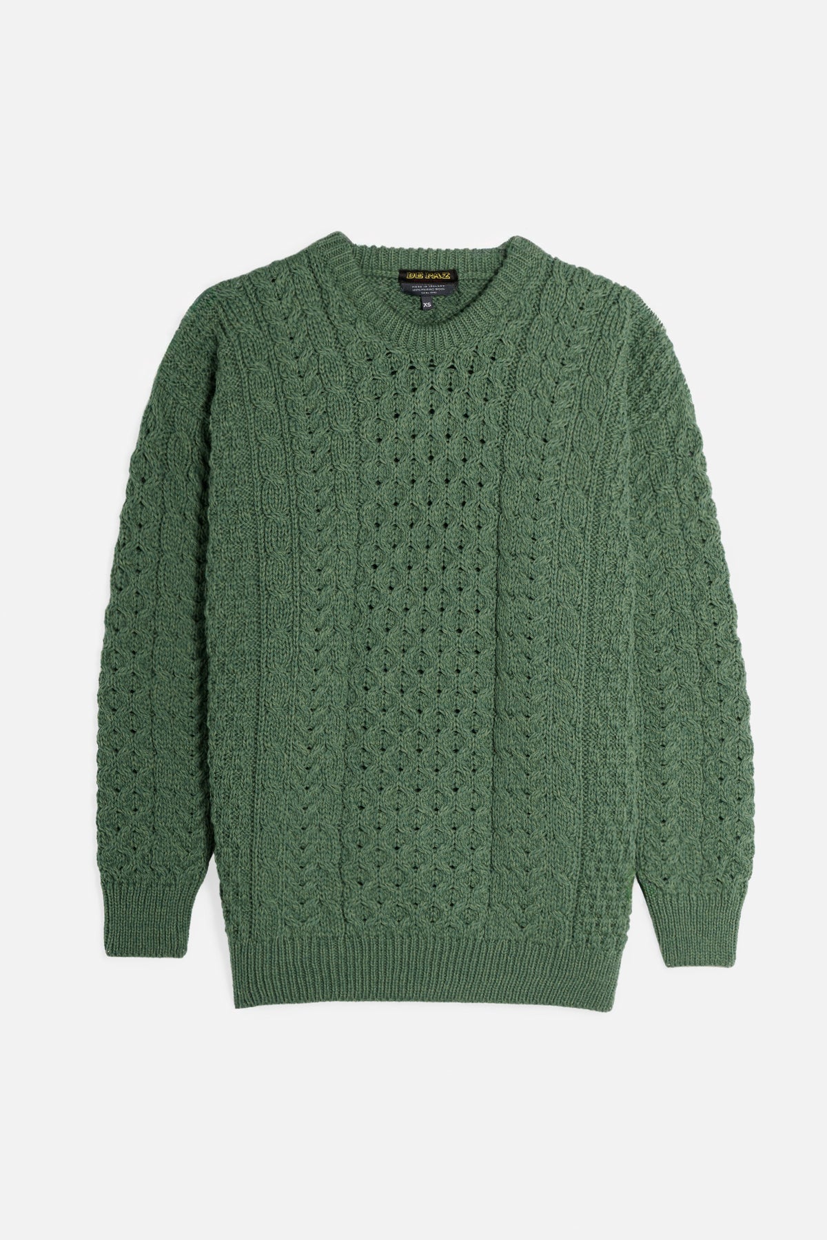 Aran Honeycomb verde Lady De Paz