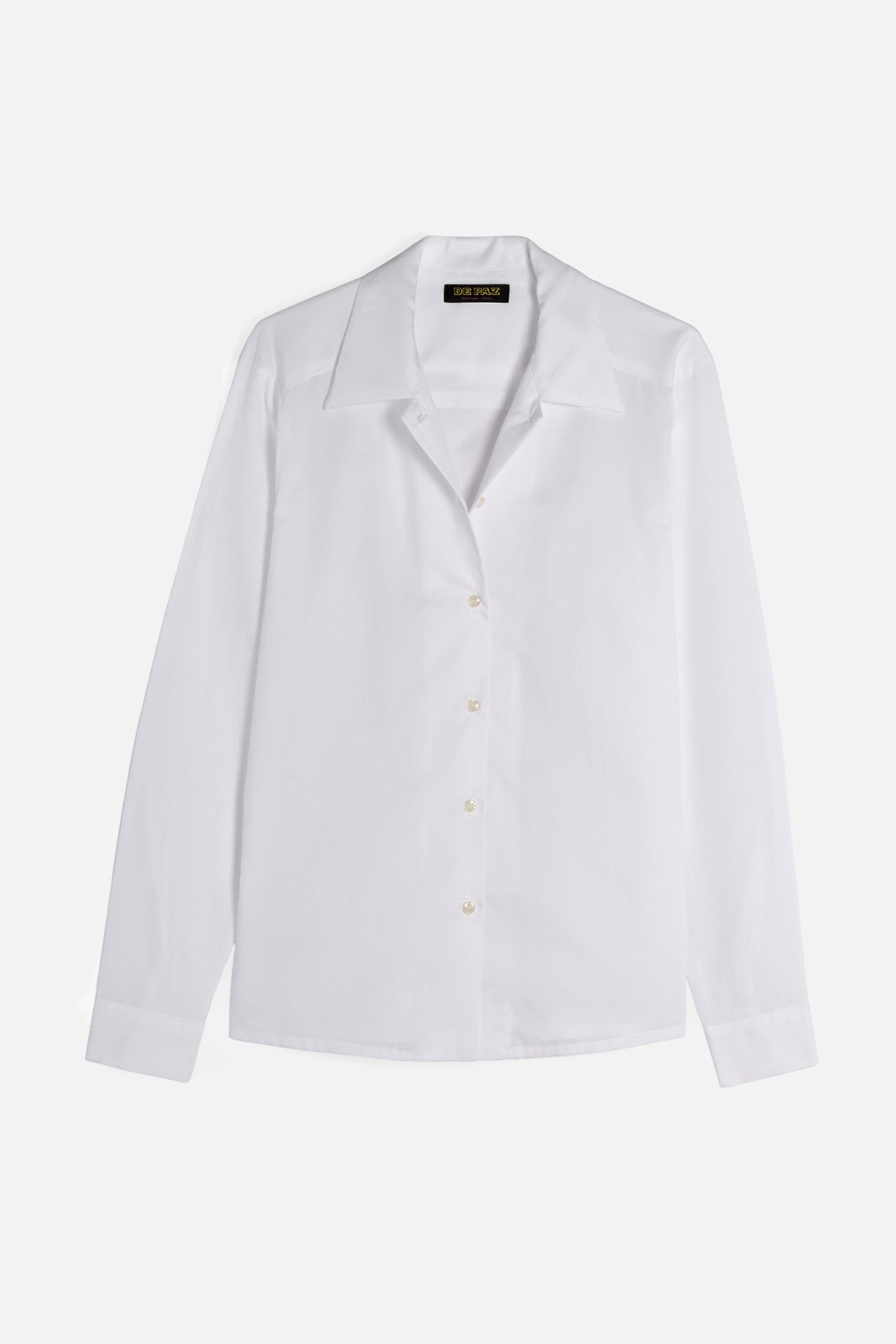 Camicia in cotone bianca Lady De Paz