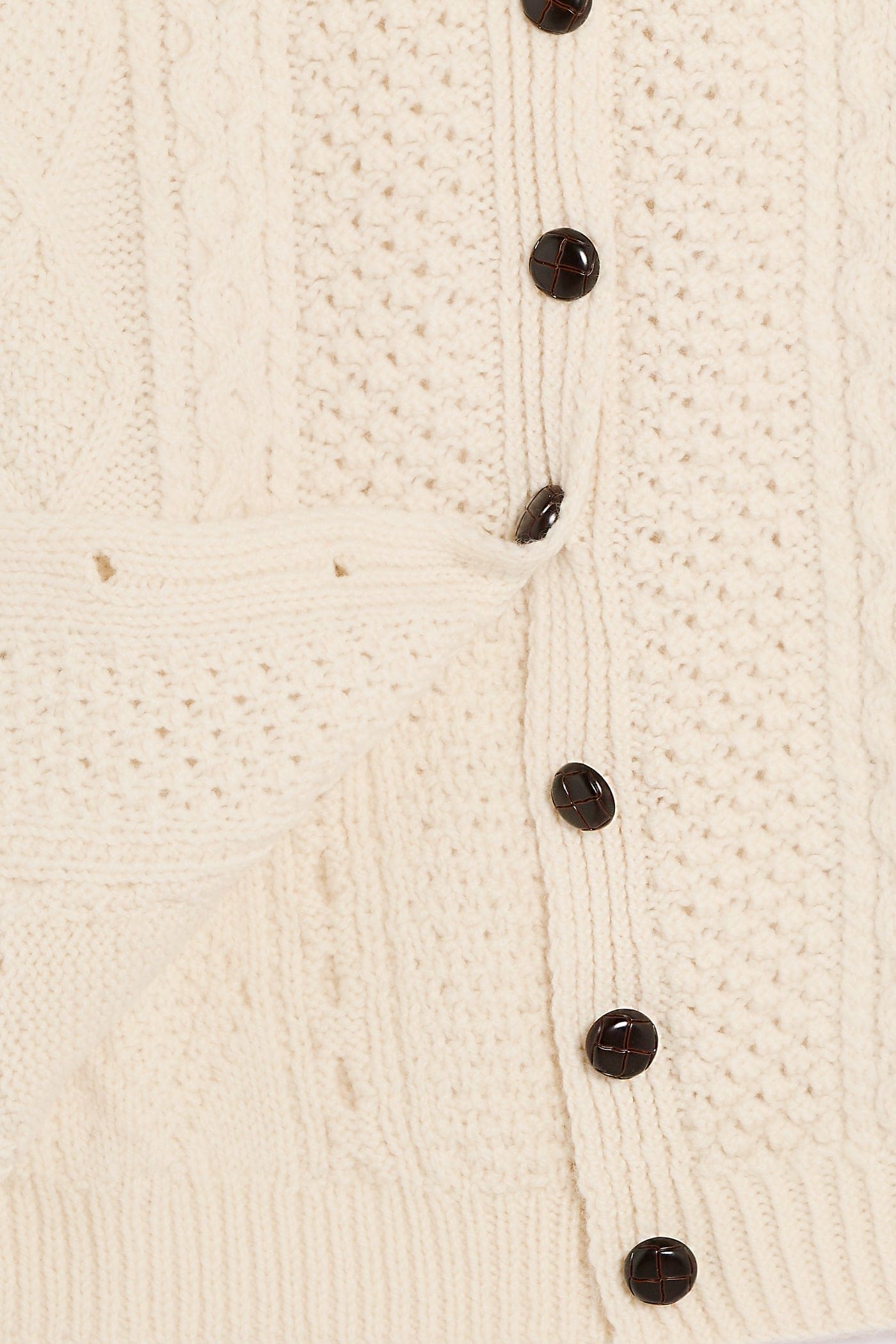 Aran Cardigan Handknit