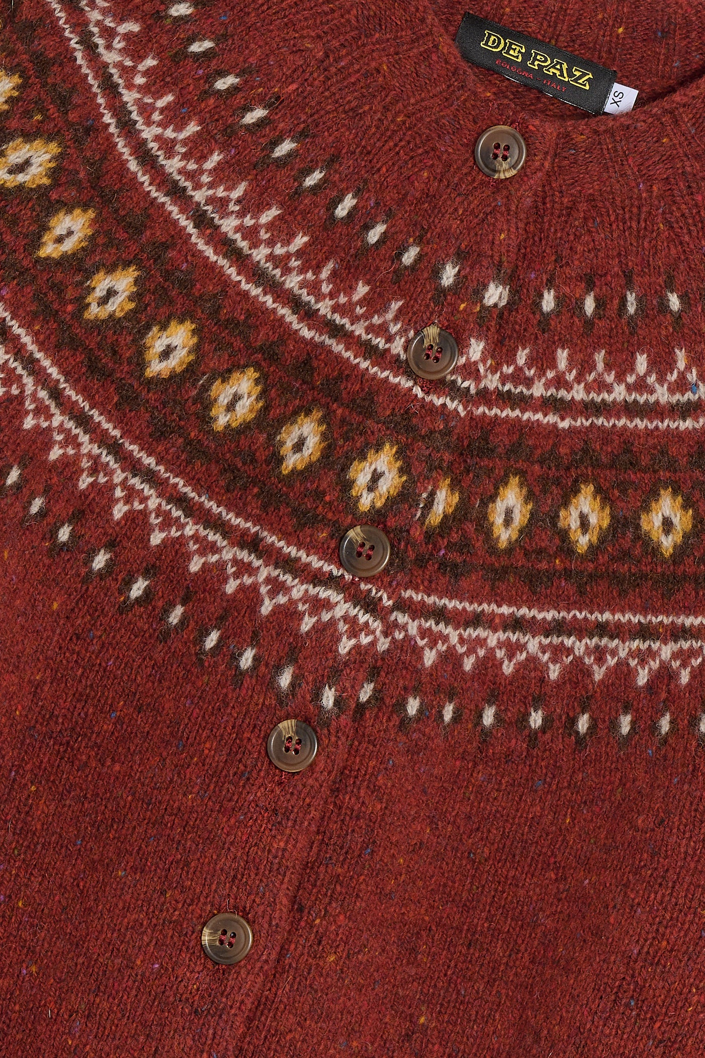 Cardigan Donegal Tweed Yoke