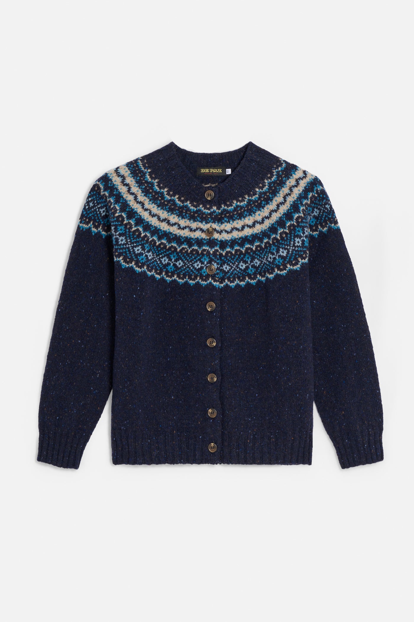 Cardigan Donegal Tweed Yoke