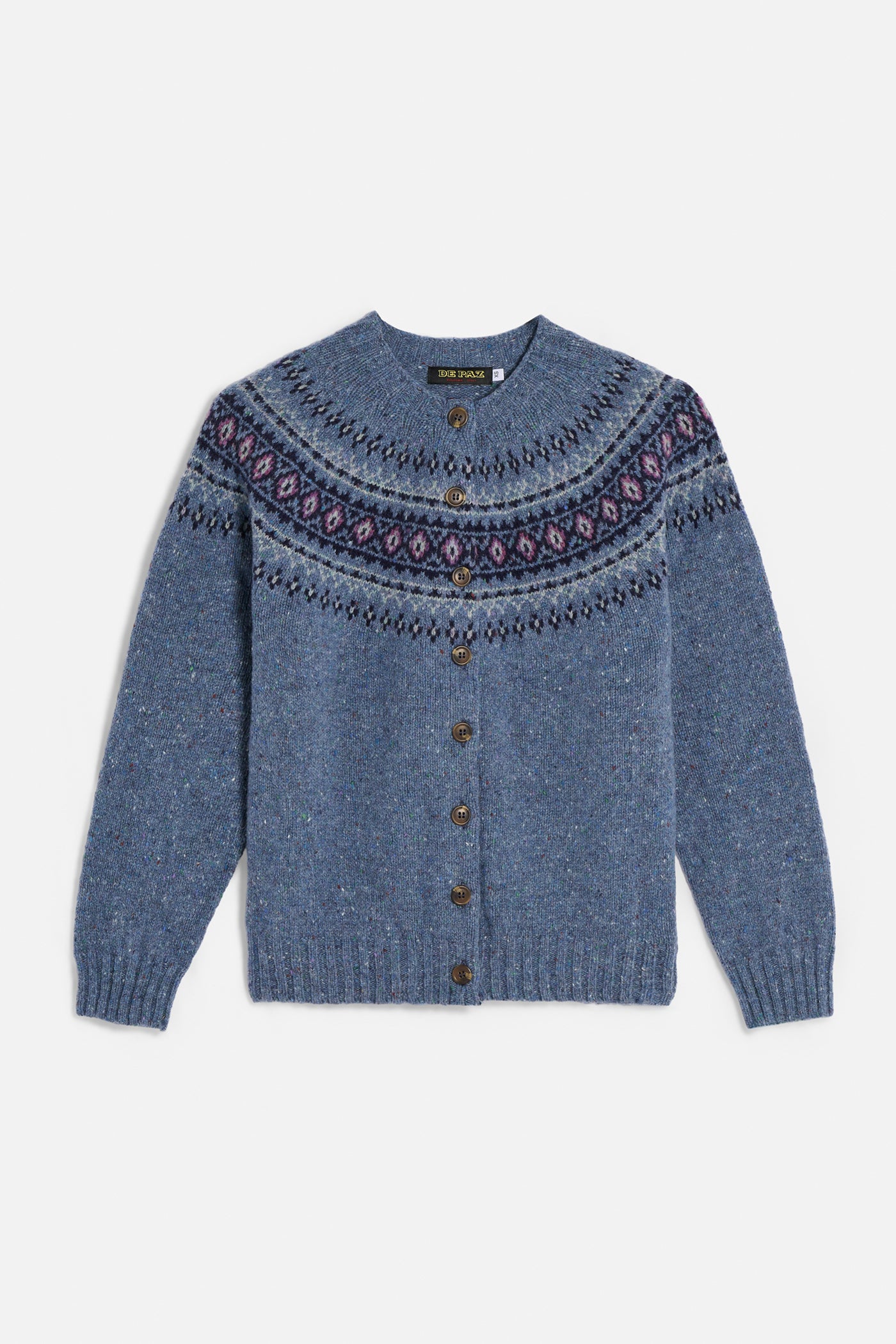 Cardigan Donegal Tweed Yoke