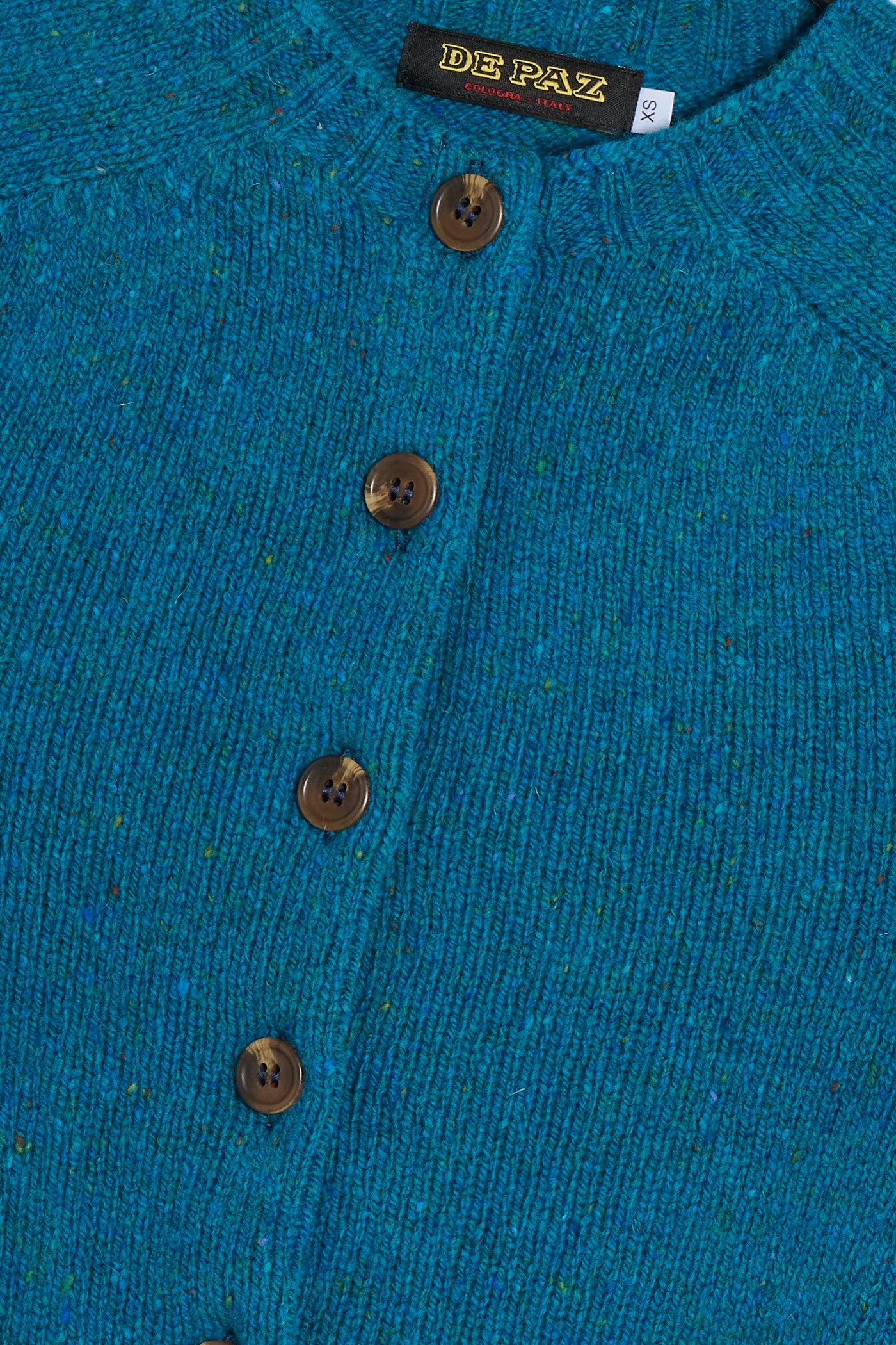 Cardigan Donegal Tweed