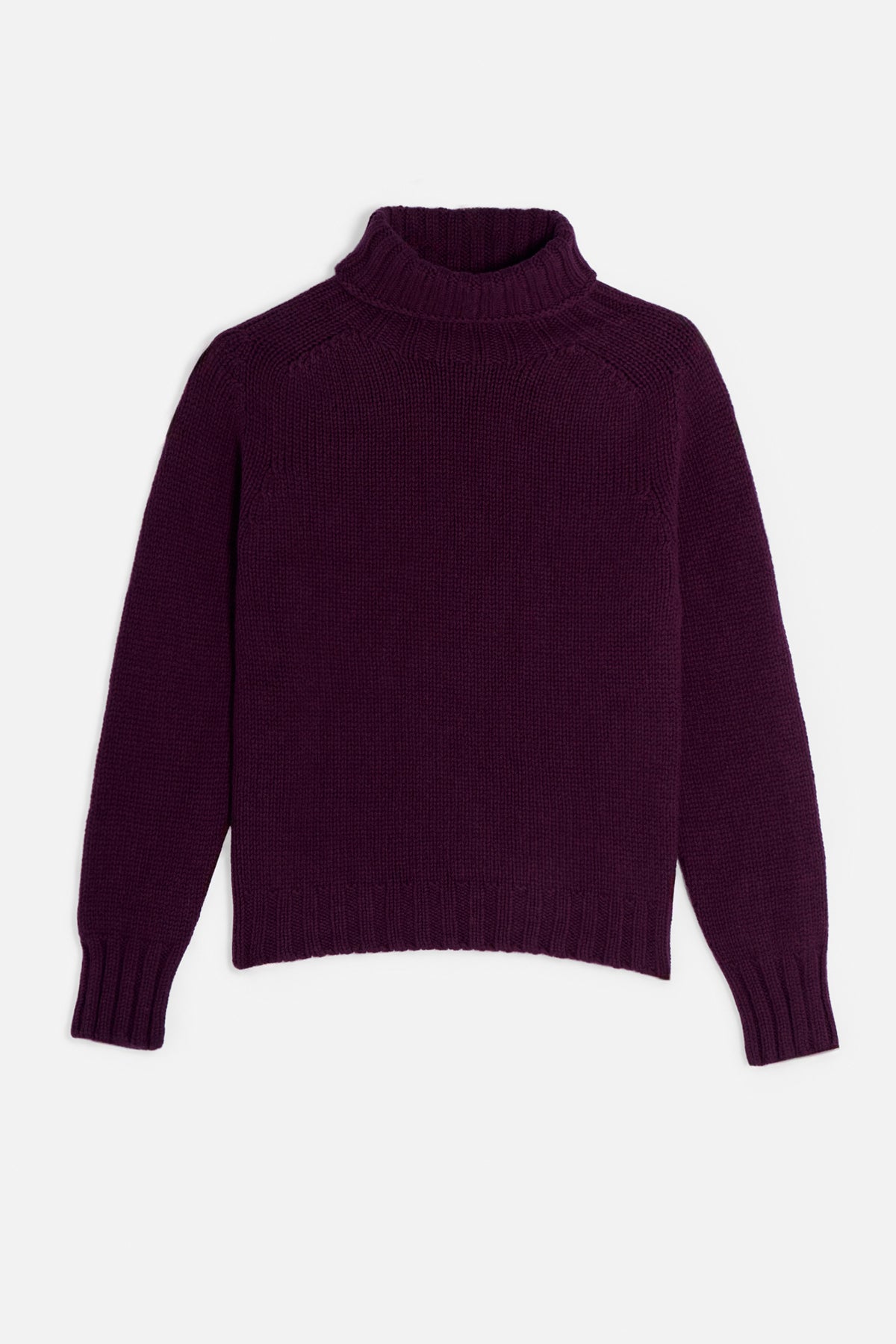 Collo Alto Lambswool Cassis Lady De Paz