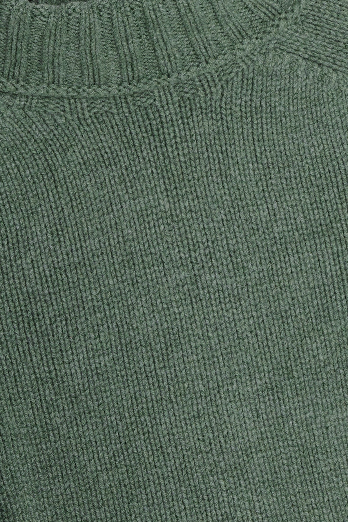 Collo alto lambswool lovat dettaglio Lady De Paz