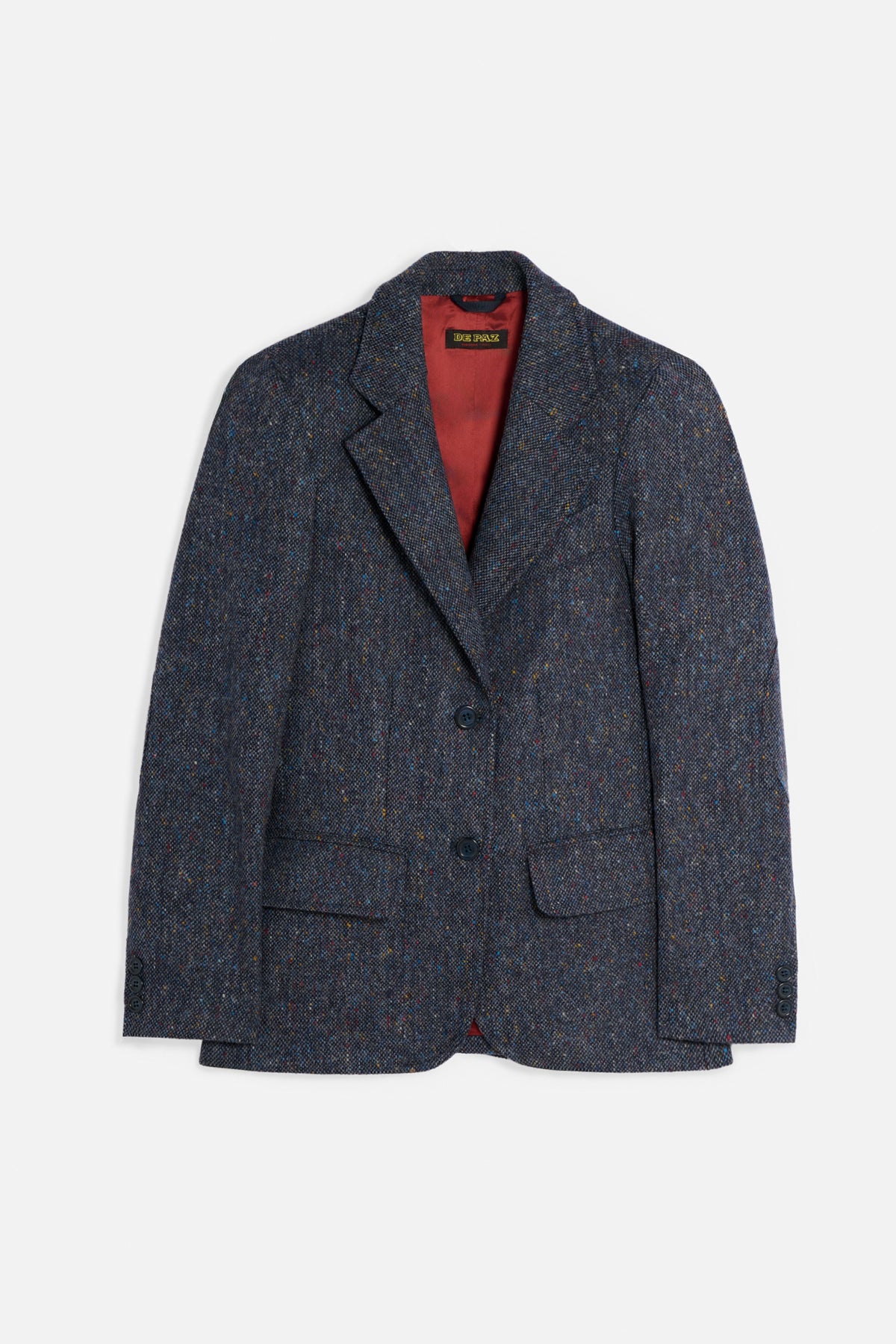 Giacca donegal tweed grigia Lady De Paz