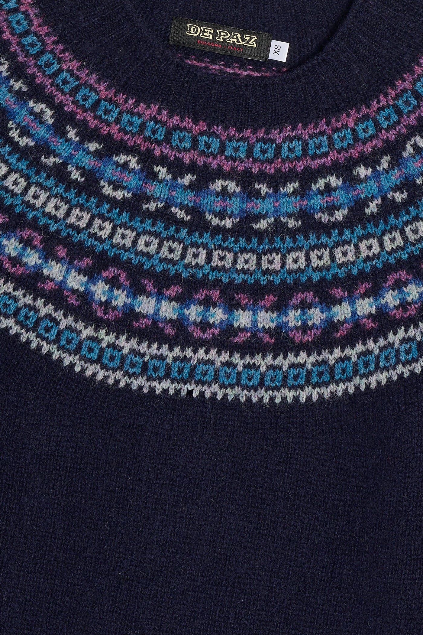 Girocollo Shetland Yoke
