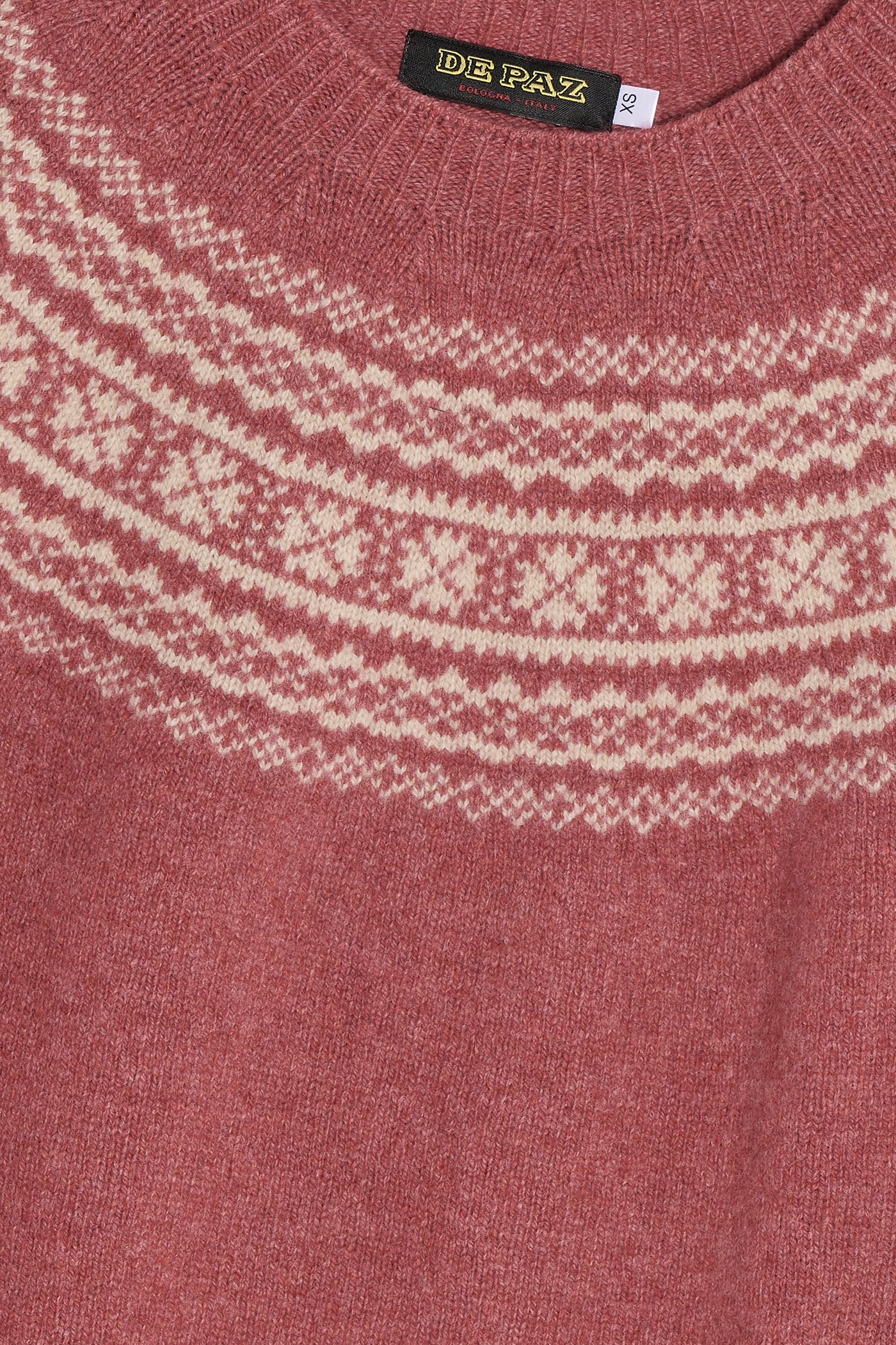 Girocollo Lambswool Yoke