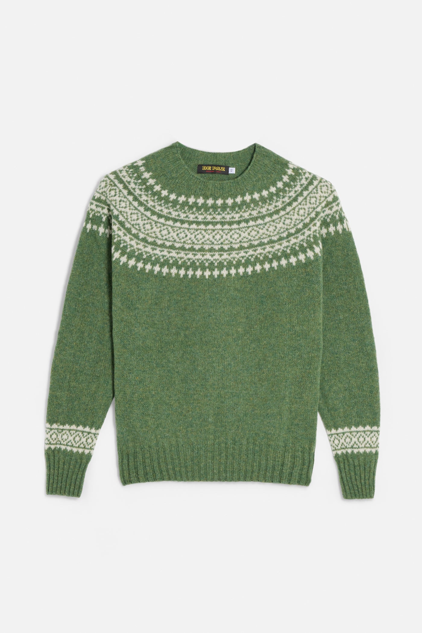 Girocollo Shetland Yoke