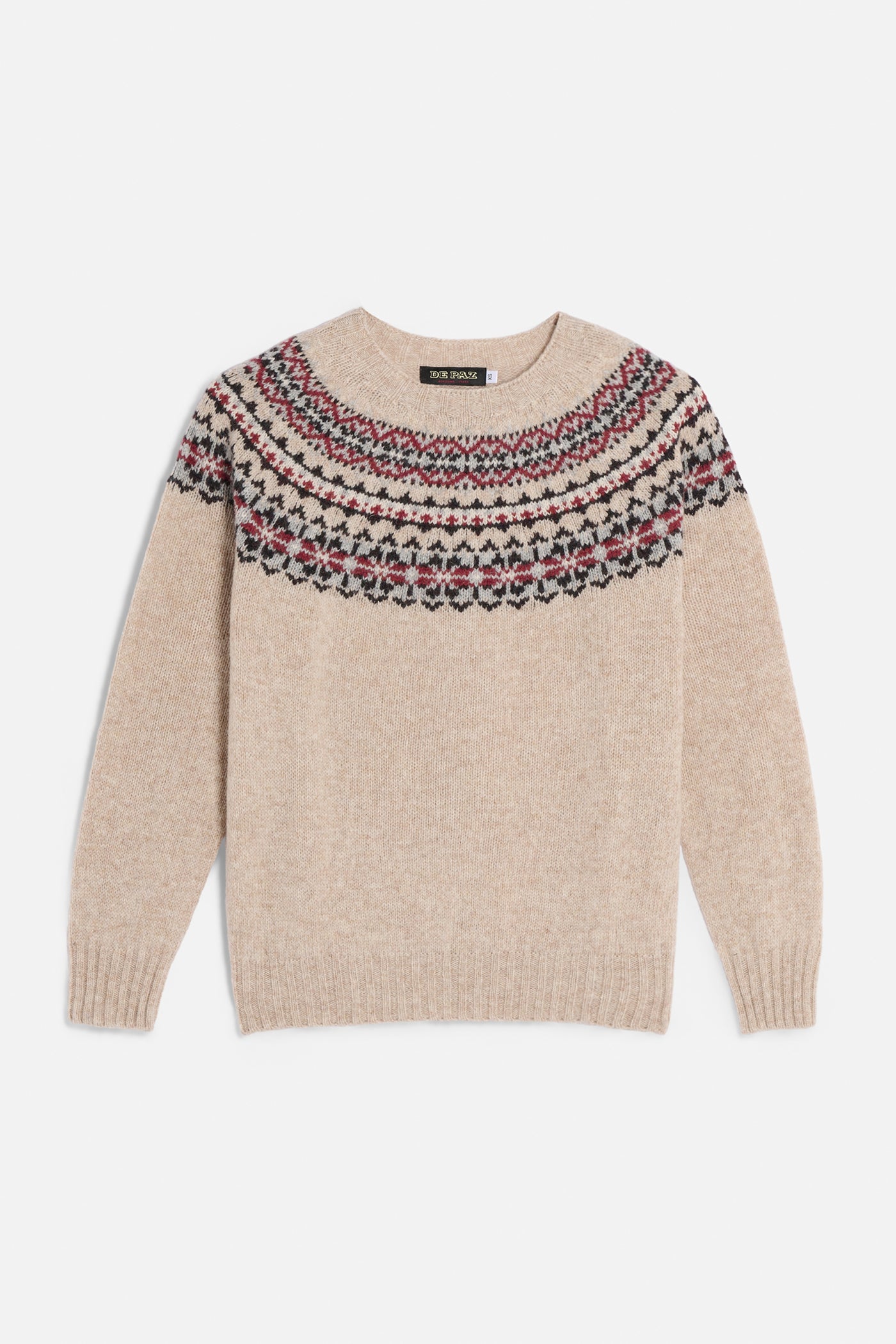 Girocollo Shetland Yoke