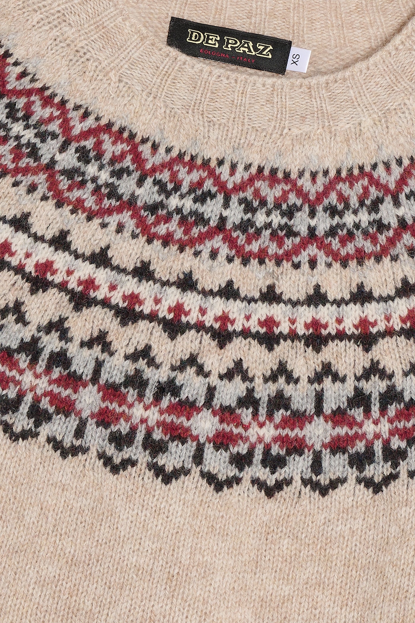 Girocollo Shetland Yoke