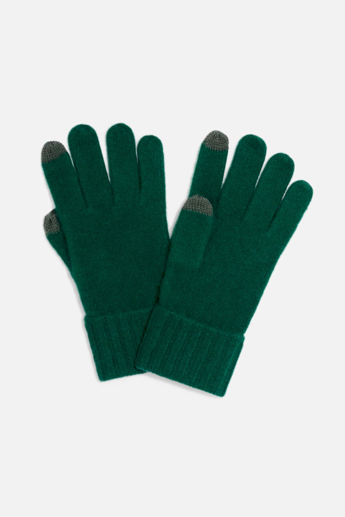 Guanto Touch Screen Lana Verde Lady De Paz