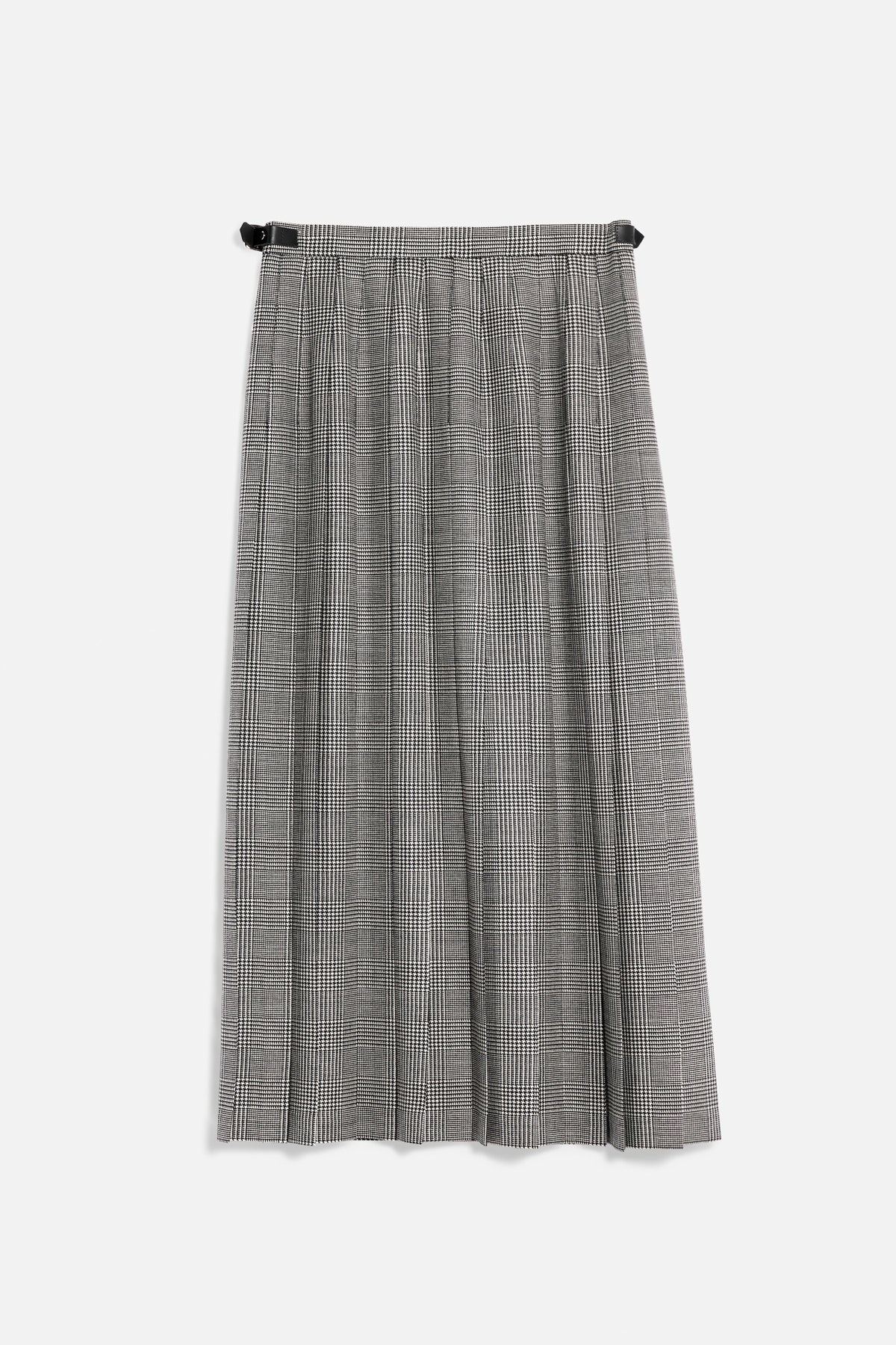 Kilt Lungo Lana Tartan Principe di Galles Lady De Paz
