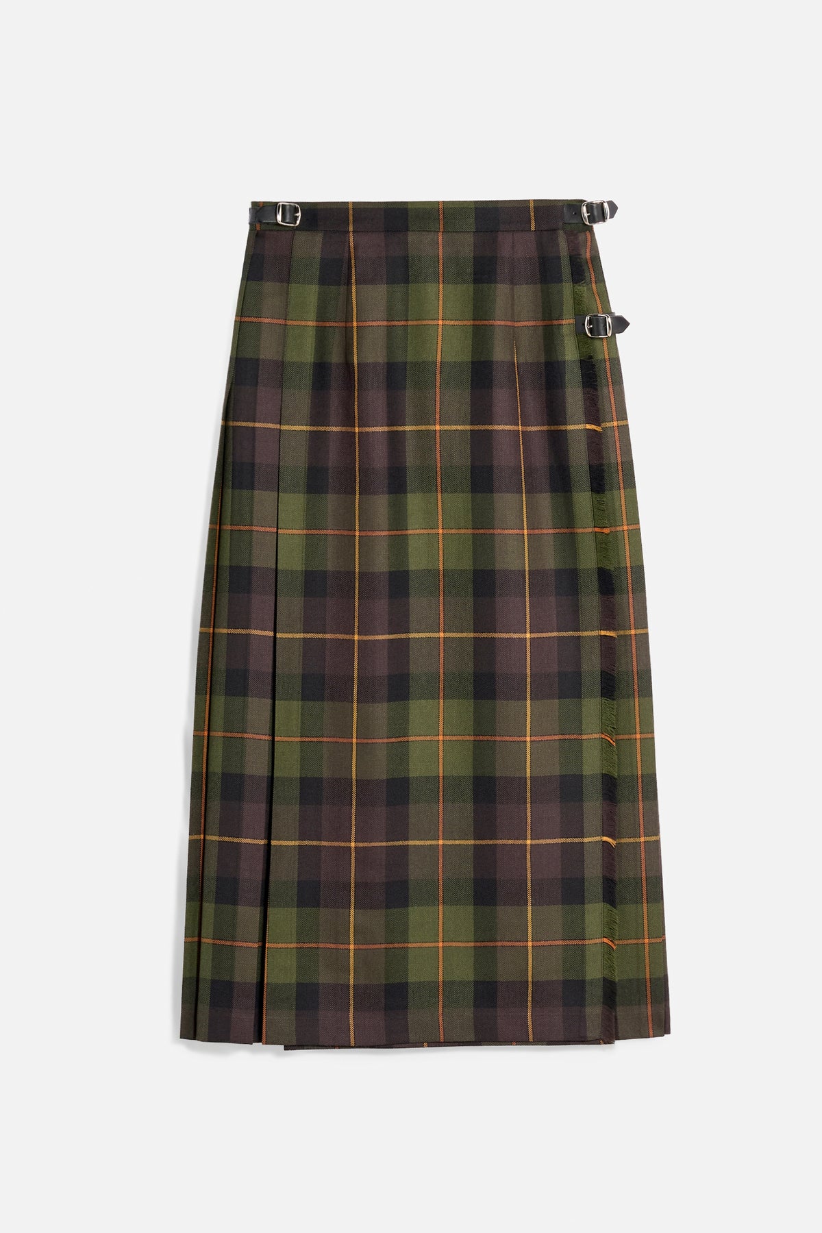 Kilt lungo lana verde Lady De Paz