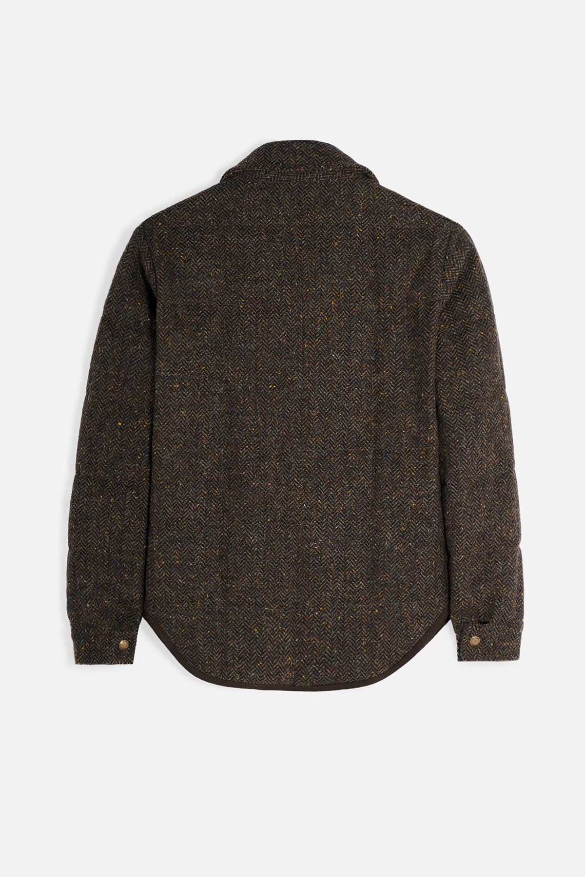 Leon corto donegal tweed marrone retro Lady De Paz