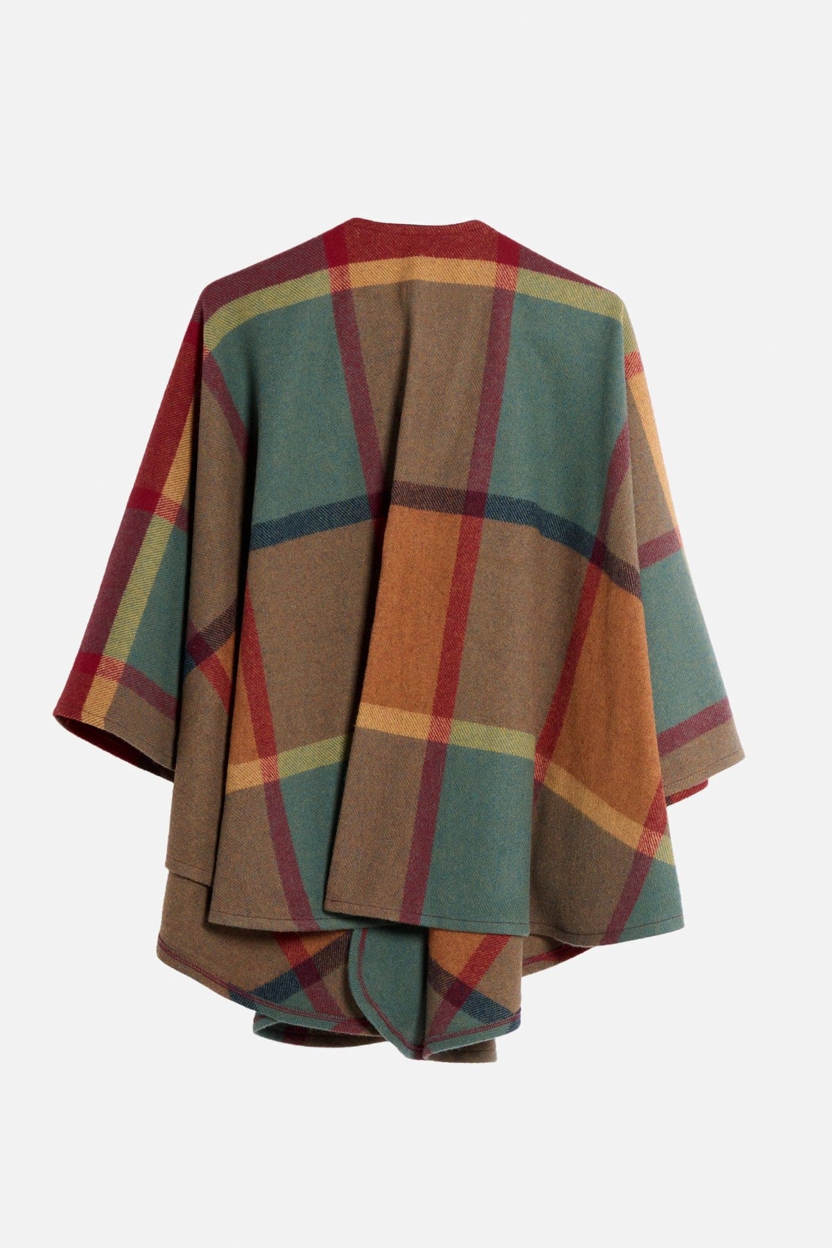 Mantella Lambswool Retro Arancione Lady De Paz