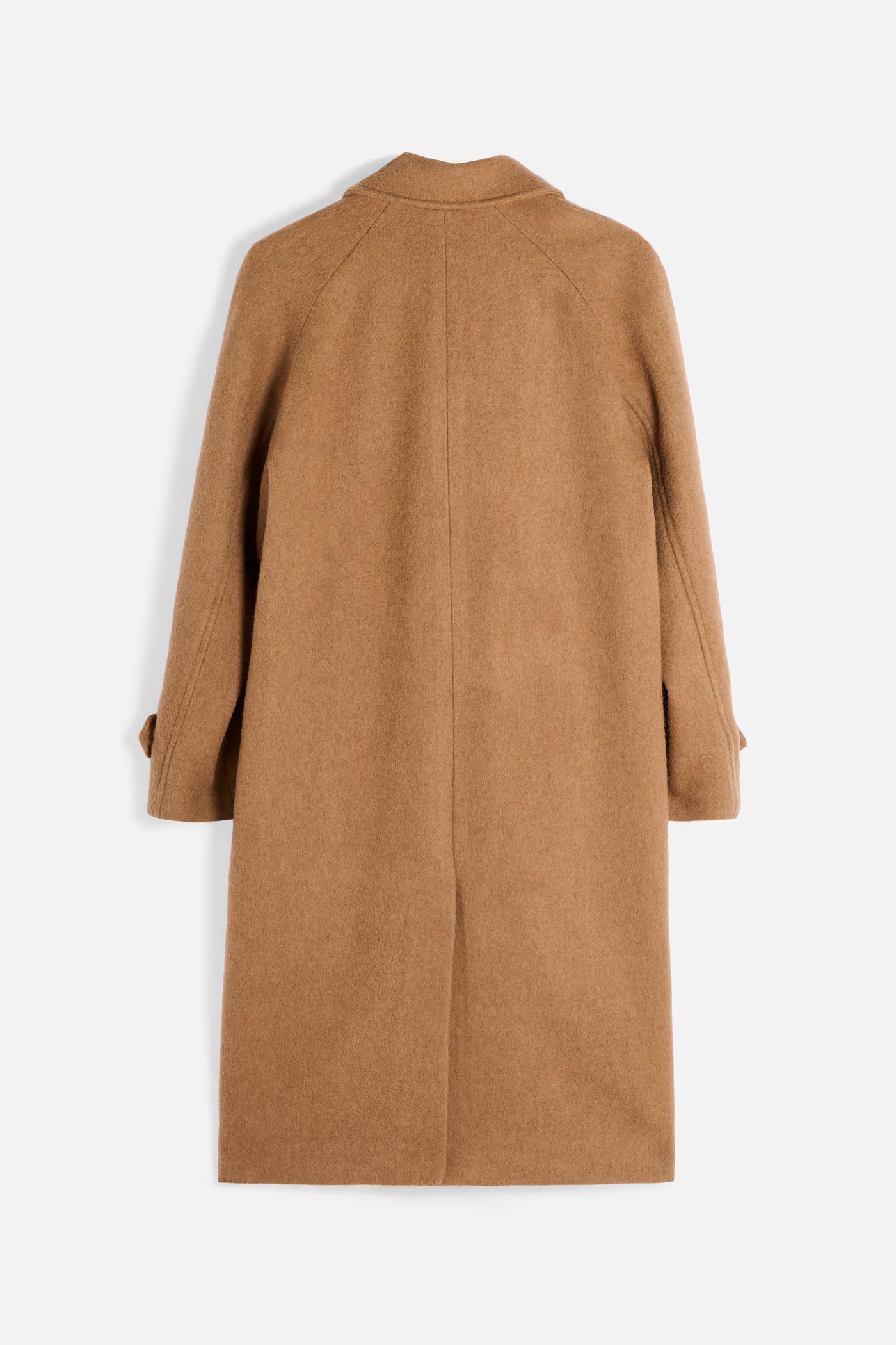 Cappotto Raglan Cammello