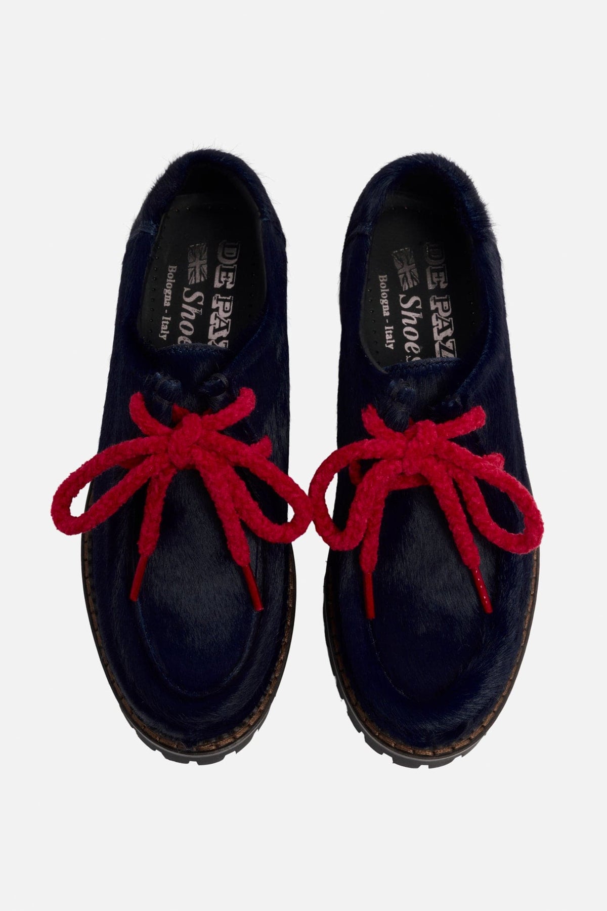 Lady De Paz Shoes - Blu Horsy