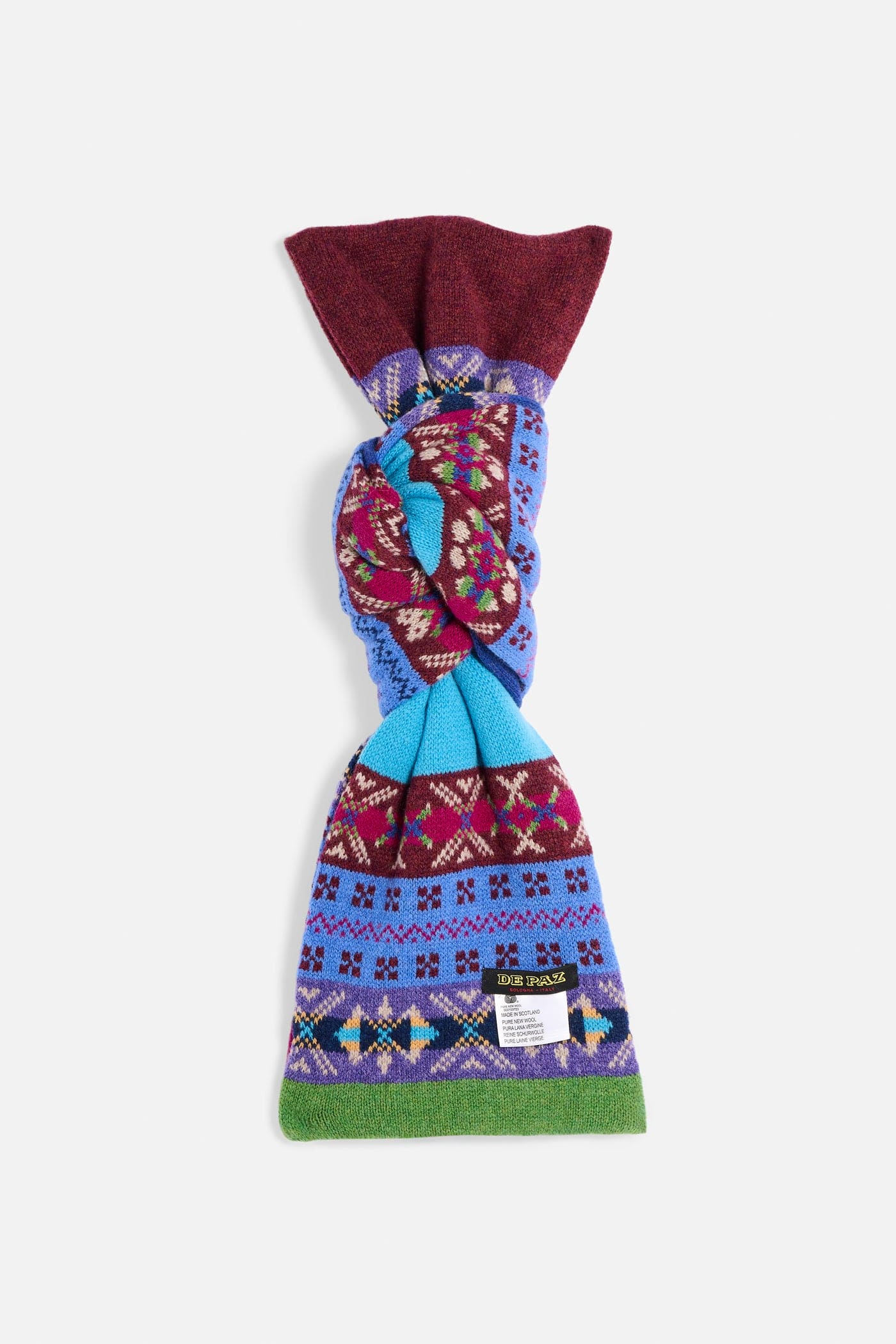 Sciarpa fair isle
