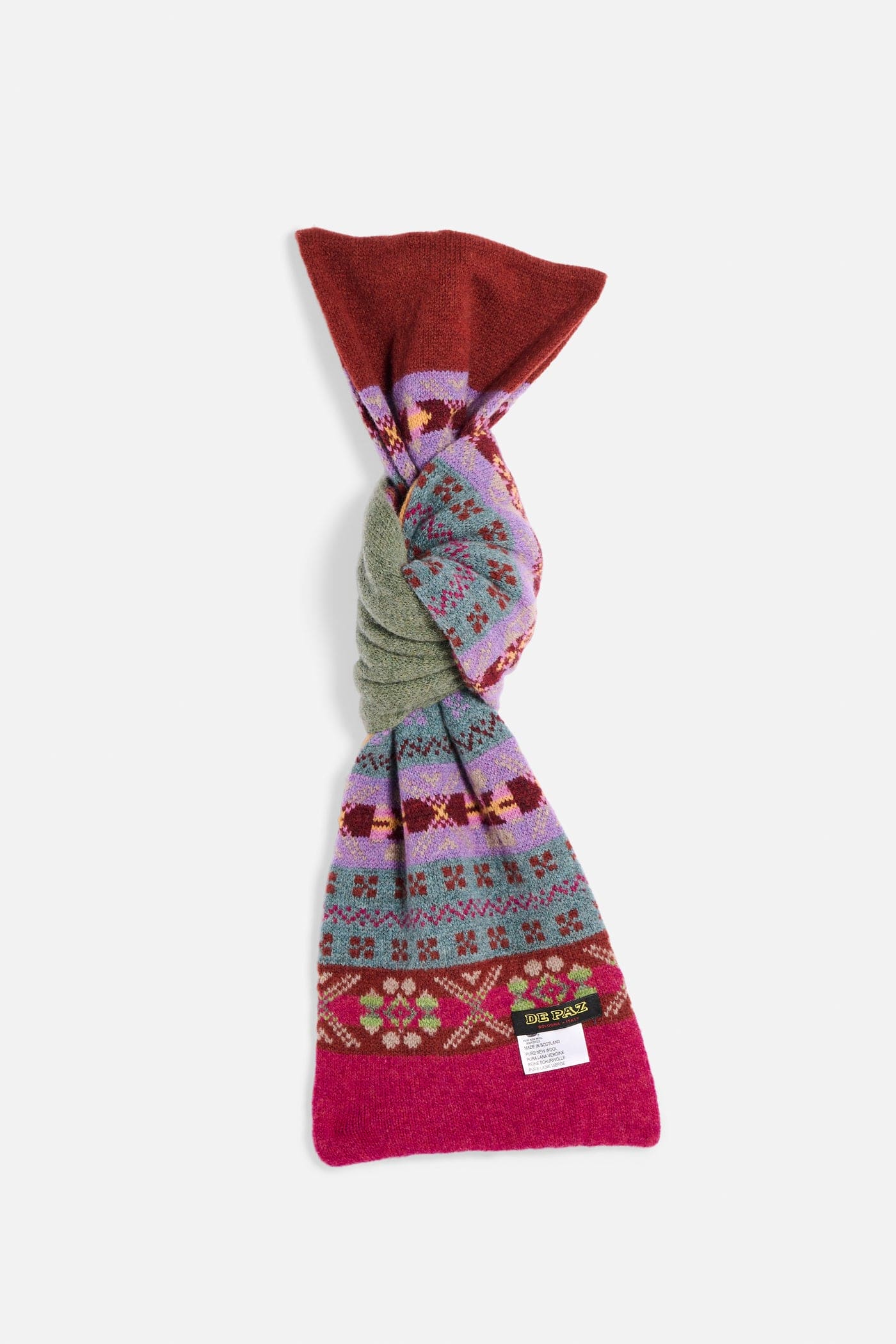 Sciarpa fair isle