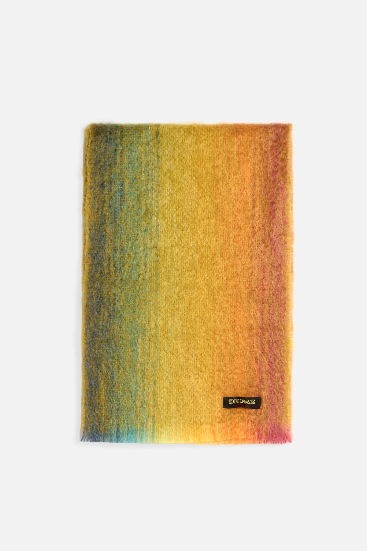 Sciarpa Mohair giallo Lady De Paz