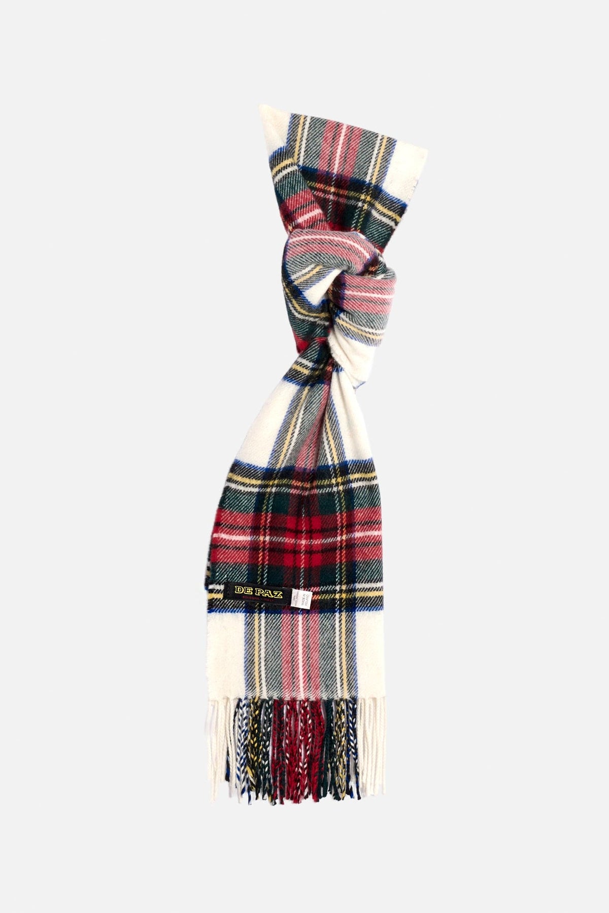 Sciarpa lambswool Dressing Stewart Lady De Paz