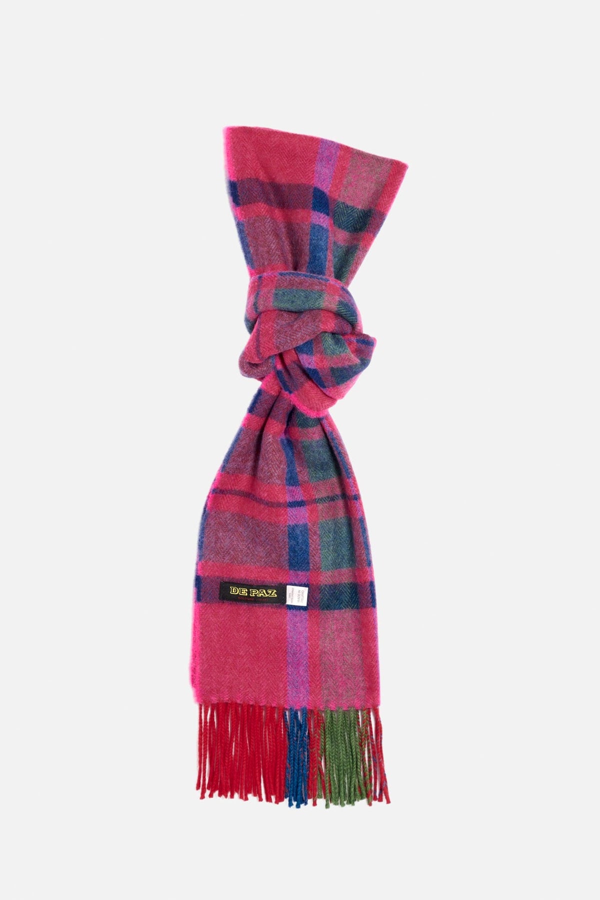Sciarpa lambswool Fucsia Lady De Paz