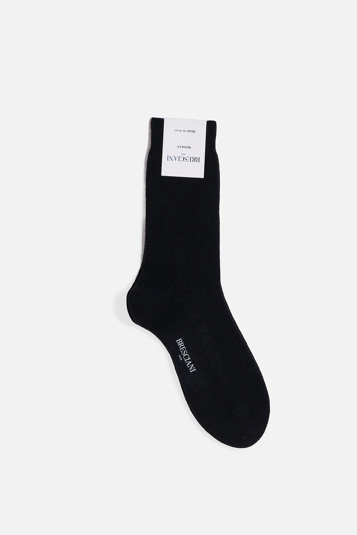 Calza corta lana e cashmere nero Lady De Paz