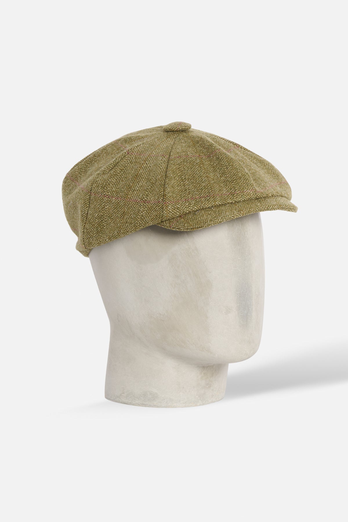 Cap Otto spicchi lana verde oliva Lady De Paz