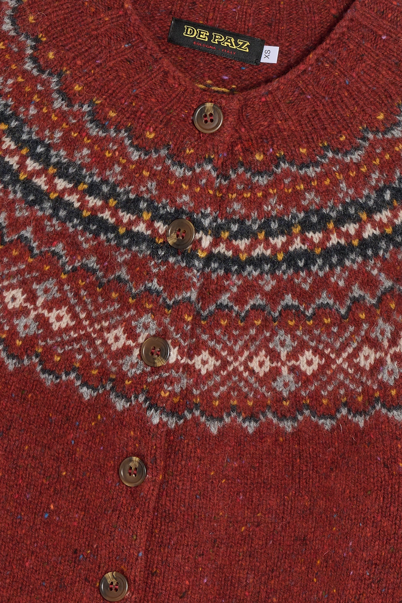 Cardigan Donegal Tweed Yoke