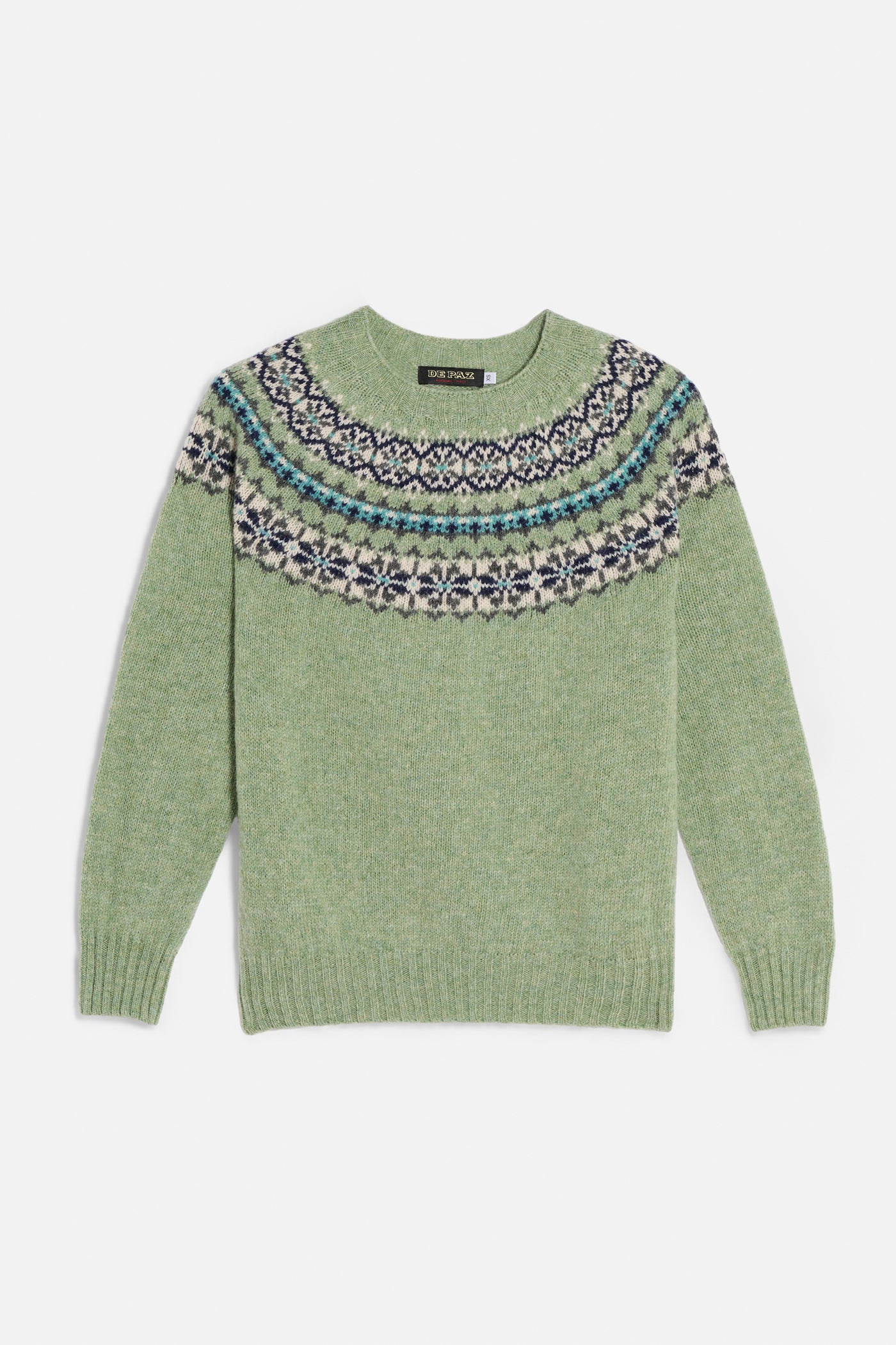 Girocollo Shetland Yoke