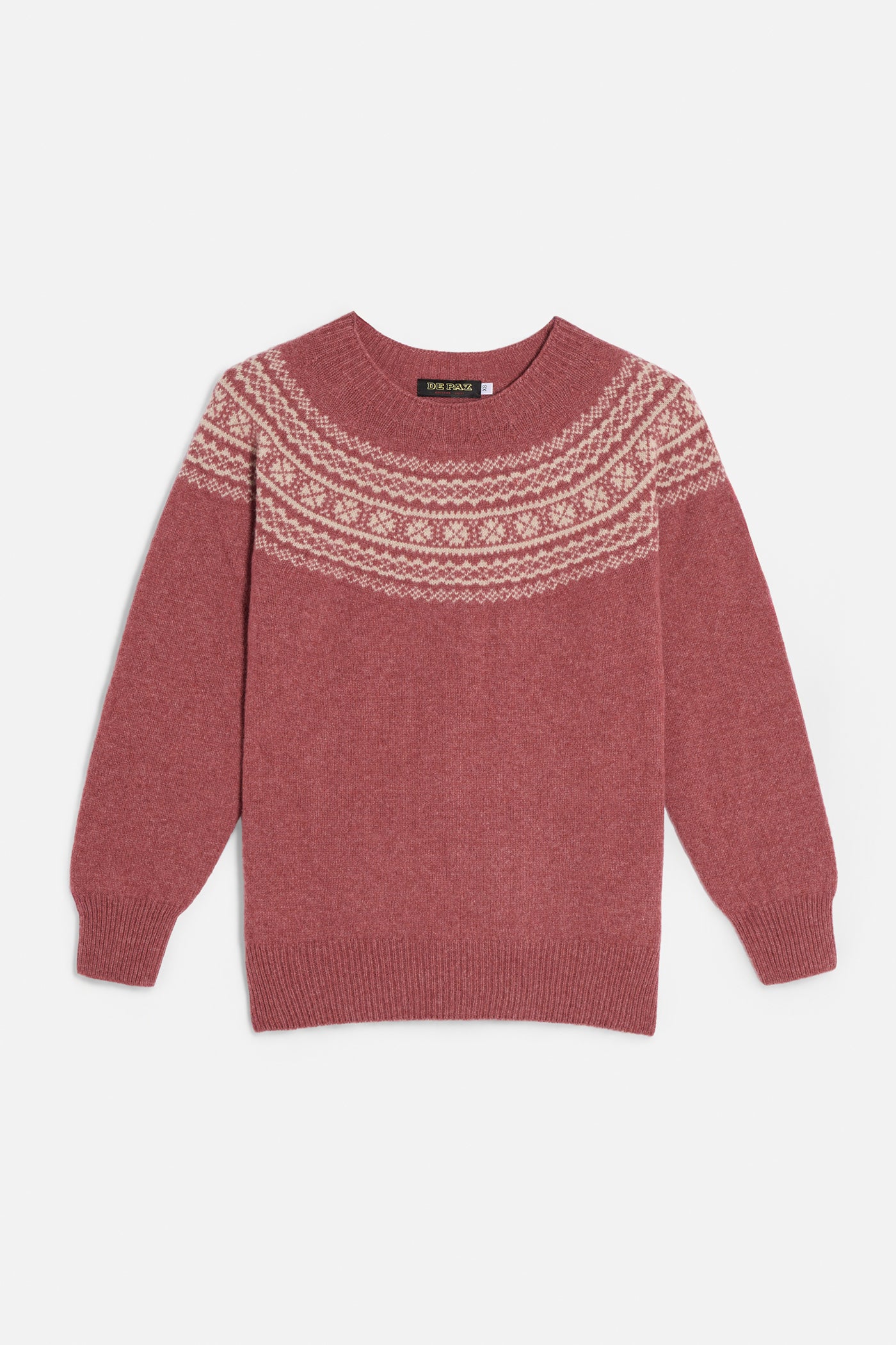 Girocollo Lambswool Yoke