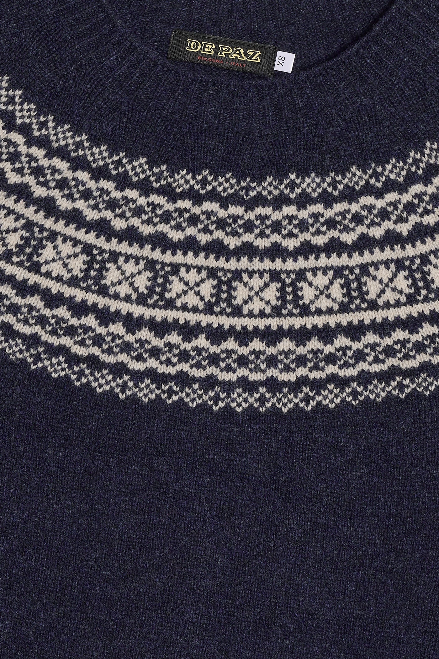 Girocollo Lambswool Yoke