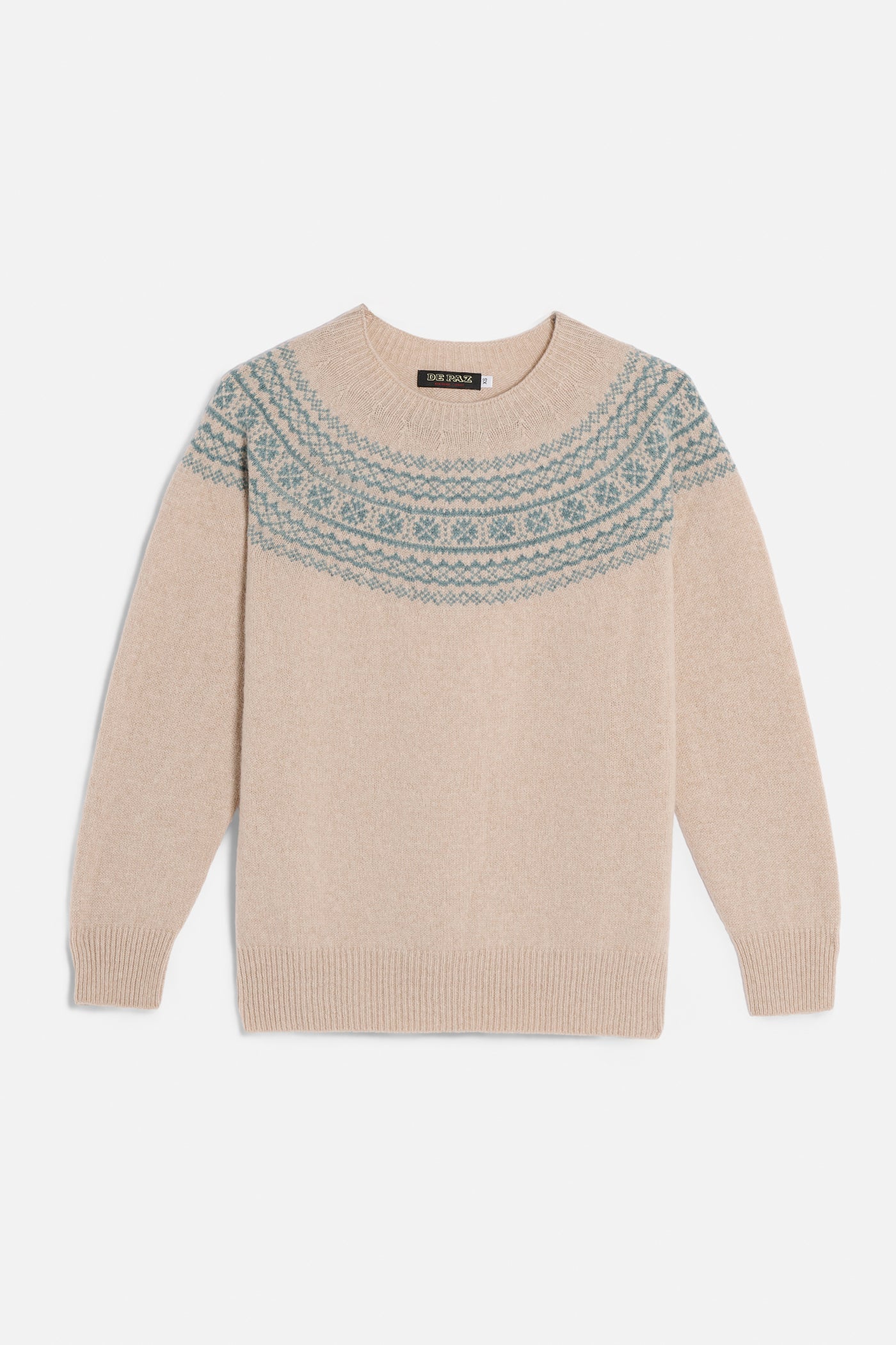 Girocollo Lambswool Yoke