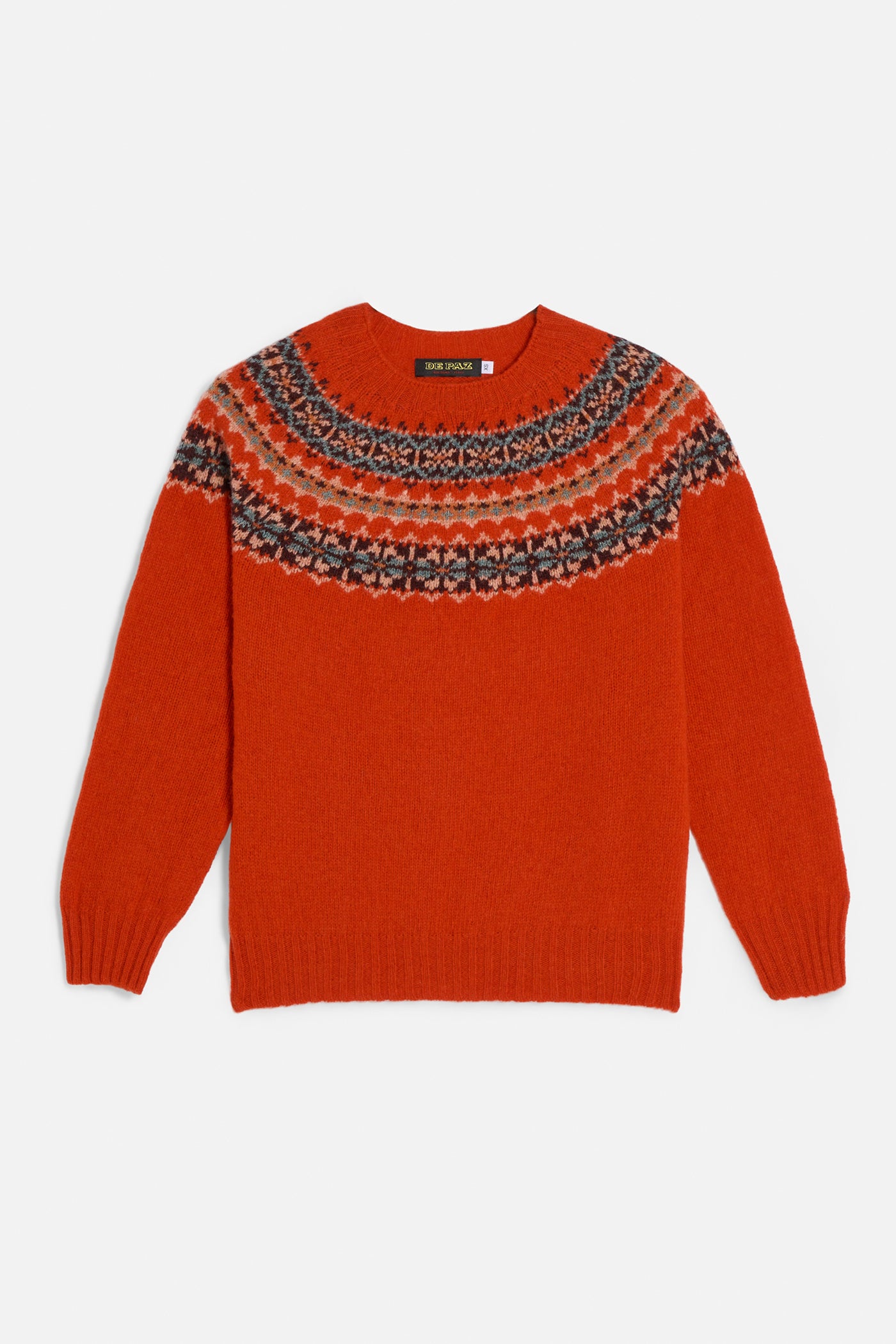 Girocollo Shetland Yoke