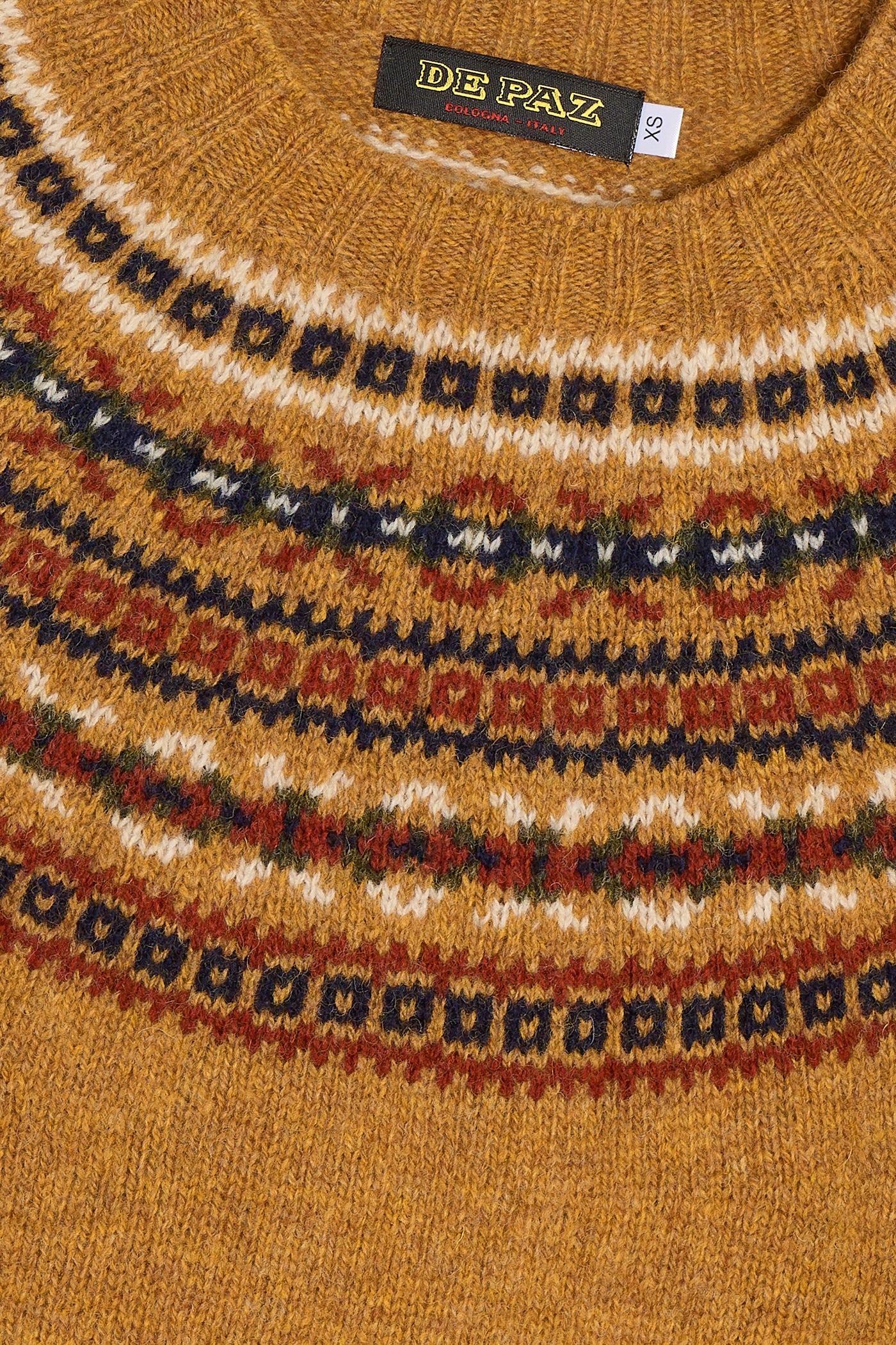 Girocollo Shetland Yoke