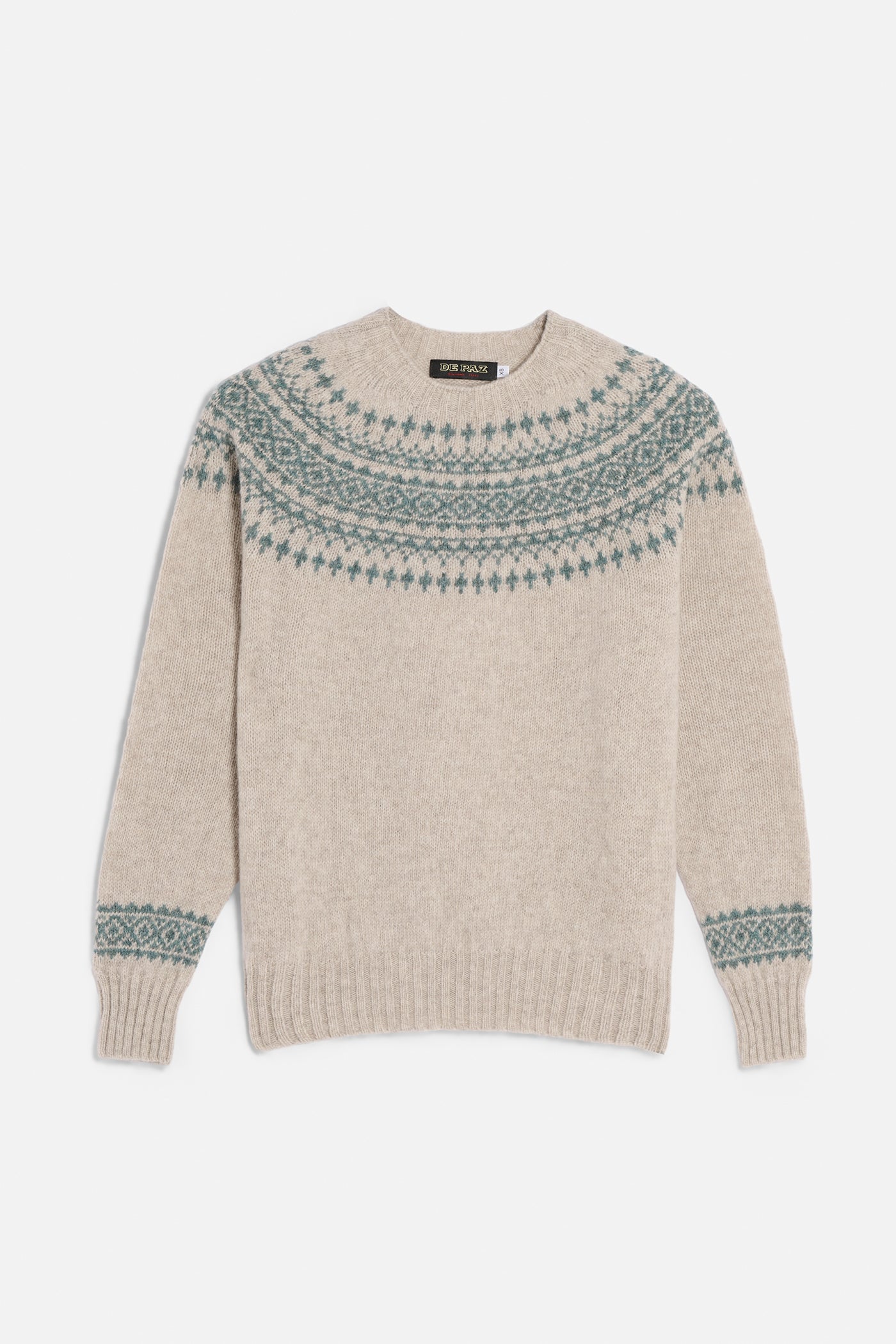 Girocollo Shetland Yoke