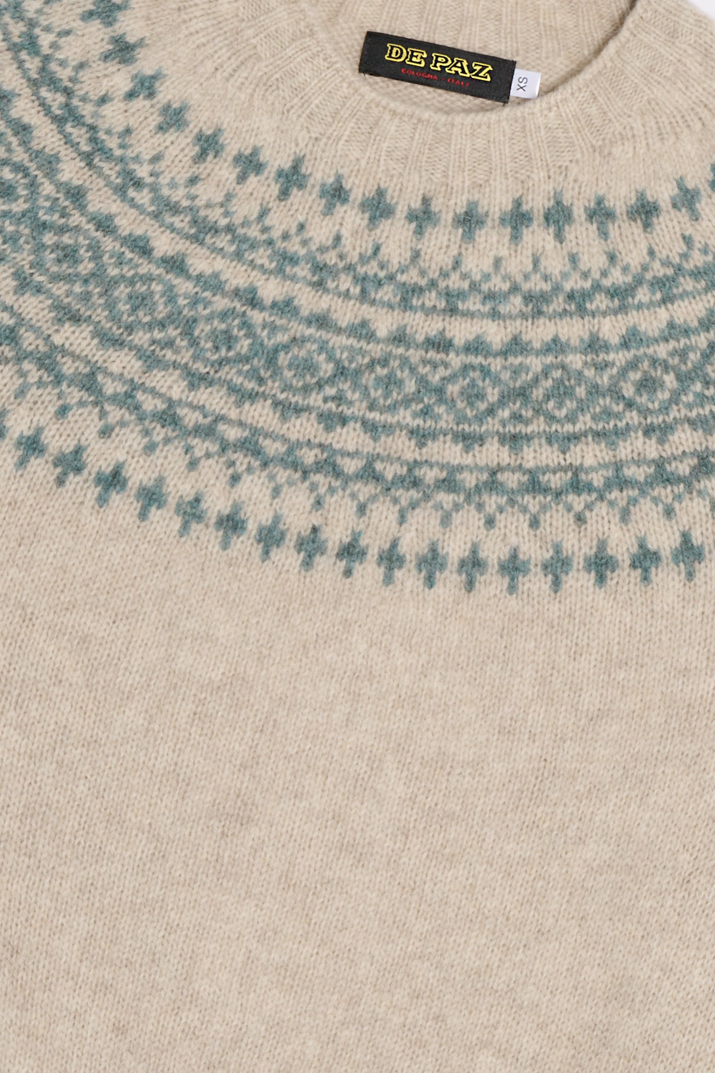 Girocollo Shetland Yoke