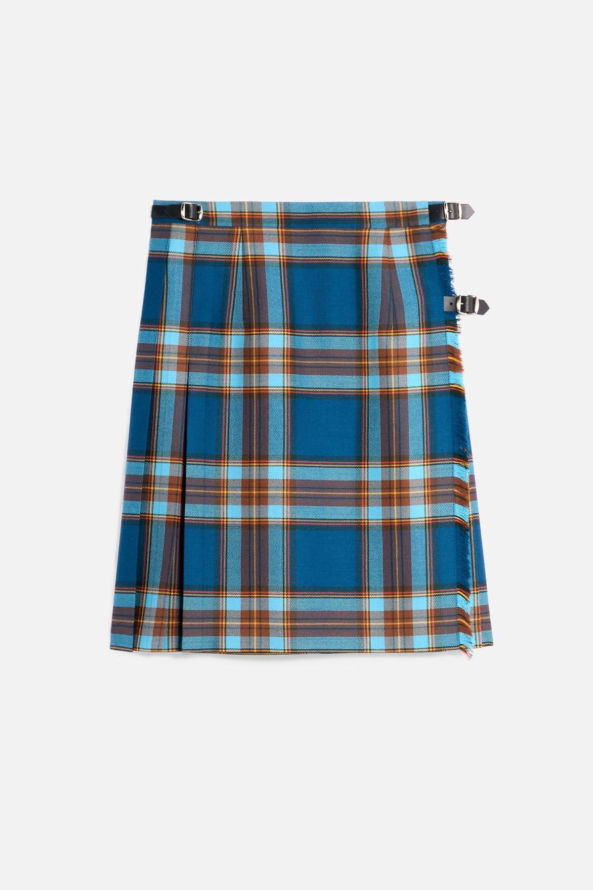 Kilt corto lana ottanio Lady De Paz