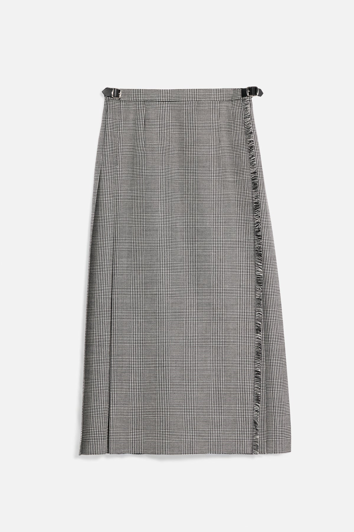 Kilt Lungo Lana Tartan Principe di Galles Lady De Paz