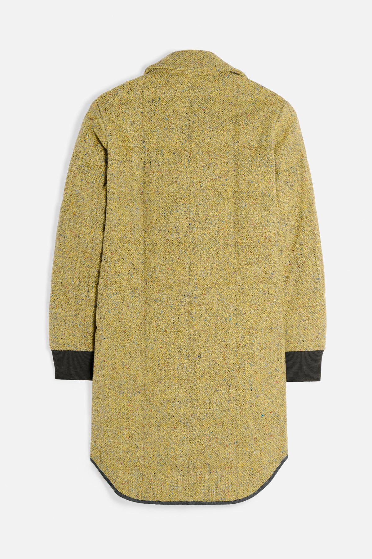 Leon lungo donegal tweed lime retro Lady De Paz