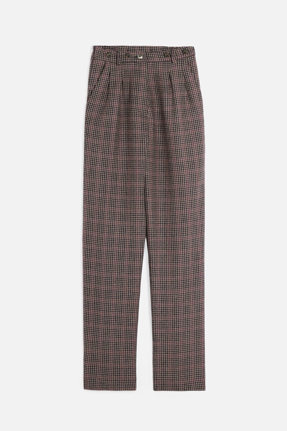 Pantalone john  lana pied de poule Lady De Paz