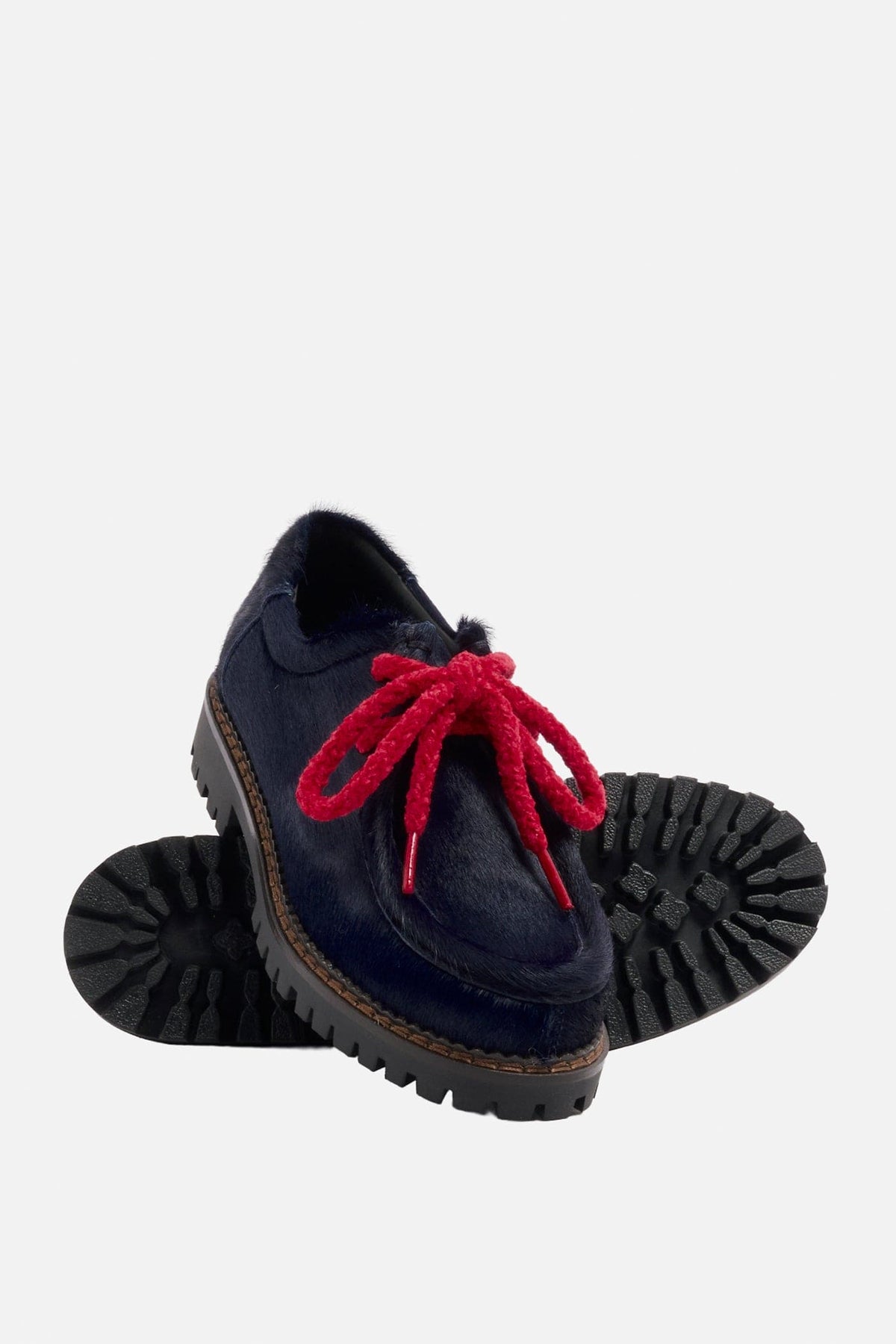 Lady De Paz Shoes - Blu Horsy