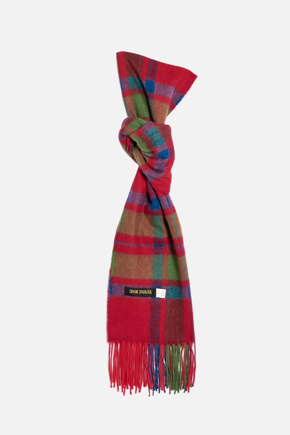 Sciarpa lambswool Rosso Lady De Paz